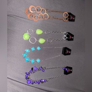 Lot of 6 paparazzi necklaces